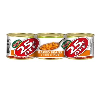 Picture of MAYOR BAKED BEANS 3X140GR 25CO
